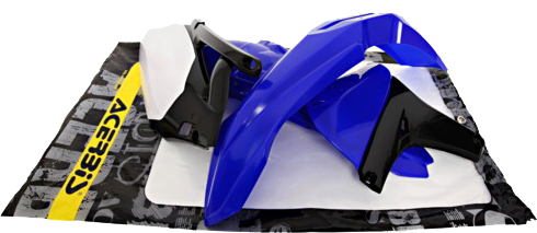 [Acerbis] Kit de plasticos completos [Color: Azul] Yamaha YZ F 450 10-13