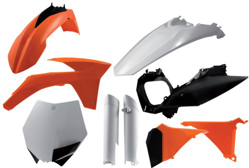 [Acerbis] Kit de plasticos completos [Color: Naranja] KTM SX 250 2012, SX-F 250-350-450 11-12, XC 150 2012, XC-F 250-350 11-12