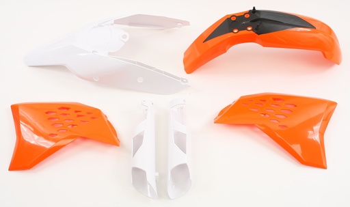 [Acerbis] Kit de plasticos completos [Color: Naranja] KTM XC-W 200-250-300 08-11