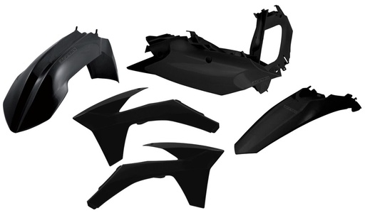 [Acerbis] Kit de plasticos completos [Color: Negro] KTM SX 125-150-250 11-12, SX-F 250-350-450 11-12, XC 150 11-12, XC-F 250-350 11-12