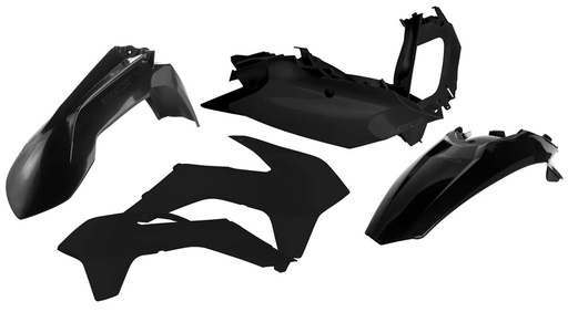 [Acerbis] Kit de plasticos completos [Color: Negro] KTM EXC-F 350 14-16, XC-W 200-250-300 14-16, XCF-W 250-350 14-16