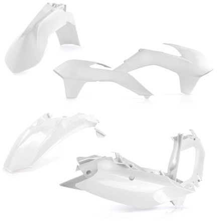 [Acerbis] Kit de plasticos completos [Color: Blanco] KTM EXC-F 350 14-16, XC-W 200-250-300 14-16, XCF-W 250-350 14-16