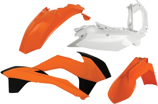 [Acerbis] Kit de plasticos completos [Color: Naranja] KTM EXC-F 350 14-16, XC-W 200-250-300 14-16, XCF-W 250-350 14-16