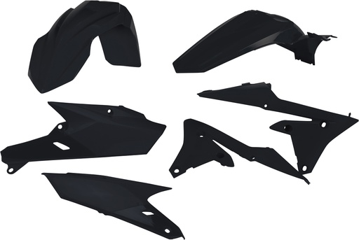 [Acerbis] Kit de plasticos completos [Color: Negro] Yamaha YZ F 250-450 14-18