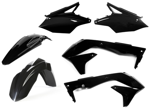 [Acerbis] Kit de plasticos completos [Color: Negro] Kawasaki KX F 450 16-17