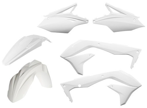 [Acerbis] Kit de plasticos completos [Color: Blanco] Kawasaki KX F 450 16-17