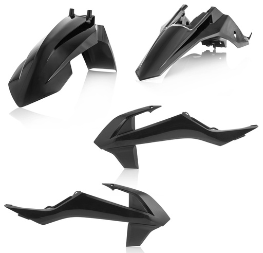 [Acerbis] Kit de plasticos completos [Color: Negro] GasGas MC 65 21-23 || KTM SX 65 16-23