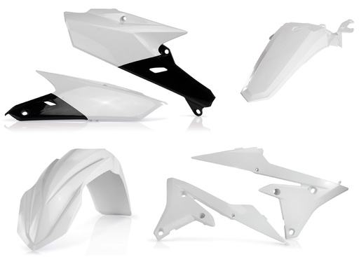 [Acerbis] Kit de plasticos completos [Color: Blanco] Yamaha WR F 250-450 15-19, YZ FX 250-450 15-19