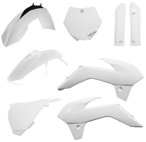 [Acerbis] Kit de plasticos completos [Color: Blanco]