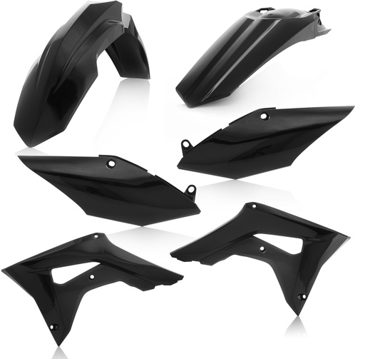 [Acerbis] Kit de plasticos completos [Color: Negro] Honda CRF 250-450 17-21
