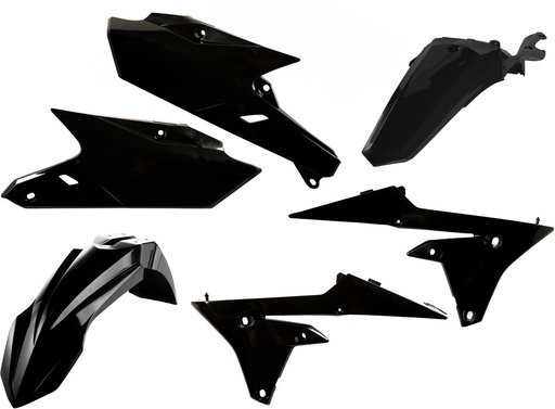 [Acerbis] Kit de plasticos completos [Color: Negro] Yamaha WR F 250-450 15-19, YZ FX 250-450 15-19