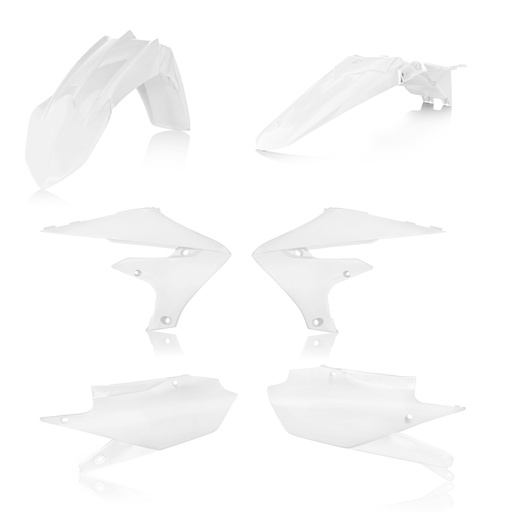 [Acerbis] Kit de plasticos completos [Color: Blanco] Yamaha WR F 250-450 19-23, YZ F 250-450 18-23, YZ FX 250-450 19-24