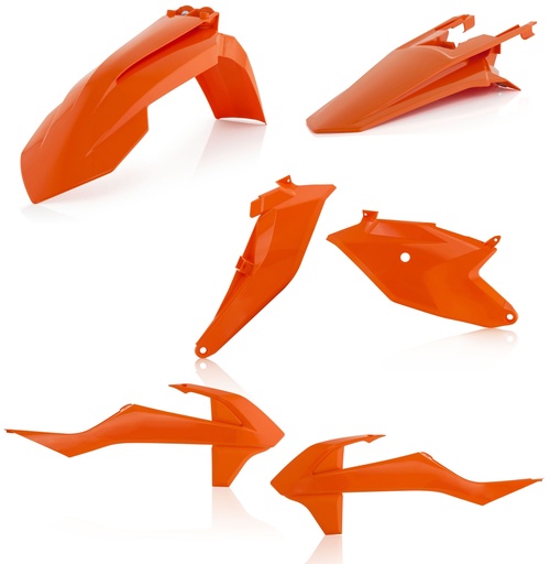 [Acerbis] Kit de plasticos completos [Color: Naranja]