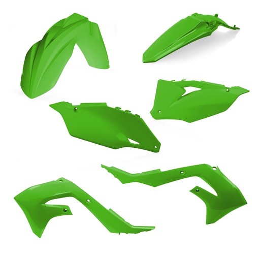 [Acerbis] Kit de plasticos completos [Color: Verde] Kawasaki KX 250-450 21-24, KX F 250-450 19-24
