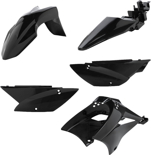 [Acerbis] Kit de plasticos completos [Color: Negro]