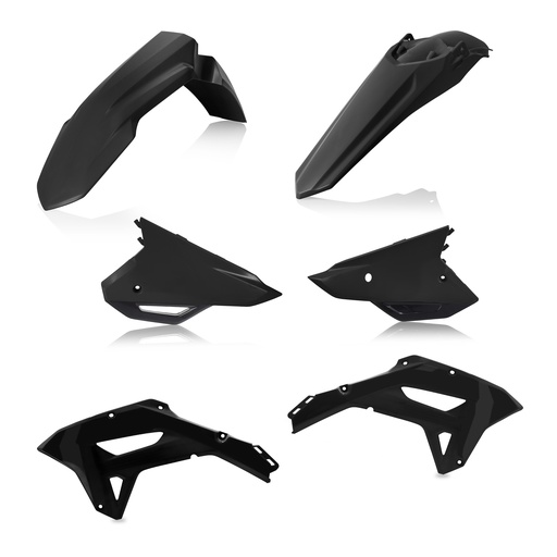 [Acerbis] Kit de plasticos completos [Color: Negro] Honda CRF RX 250-450 21-24
