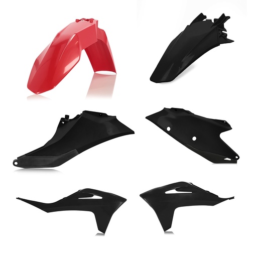 [Acerbis] Kit de plasticos completos [Color: Rojo] GasGas EX 250-300 21-23, EX F 250-350-450 21-23, MC 125-250 21-23, MC F 250-350-450 21-23