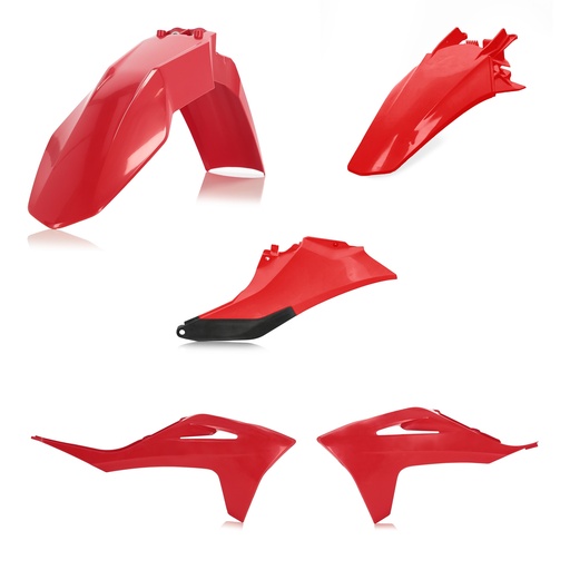 [Acerbis] Kit de plasticos completos [Color: Rojo] GasGas EC 250-300 21-23, EC F 250-350 21-23
