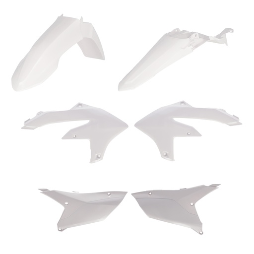 [Acerbis] Kit de plasticos completos [Color: Blanco] Yamaha YZ F 250-450 23-25, YZ FX 450 24-26