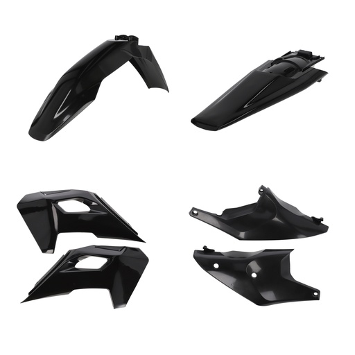 [Acerbis] Kit de plasticos completos [Color: Negro] Husqvarna FC 250-350-450 23-24, FX 350 23-24, TC 125-250 23-24