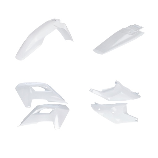 [Acerbis] Kit de plasticos completos [Color: Blanco] Husqvarna FE 250-350-450-501 24-25, FE Pro 350 24-25, FE s 350-501 2025, TE 125-250 24-25, TE Pro 300 2025