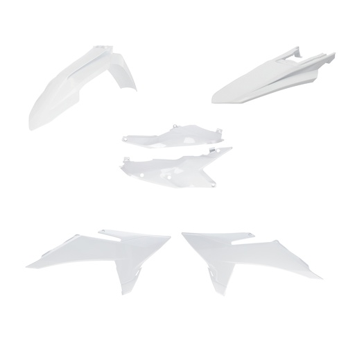 [Acerbis] Kit de plasticos completos [Color: Blanco] KTM SX 125-150-250 2025, SX-F 250-350-450 2025, XC-F 250-350-450 2025