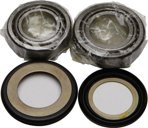[All Balls] Jgo de rodamientos de direccion Seal KTM E-XC 250 95-98, MXC 300 2000, SMR 525 2005 || Kawasaki EN Vulcan 500 90-96, KL Super Sherpa 250 00-10, KLE ABS 500 2026… (20 modelos)