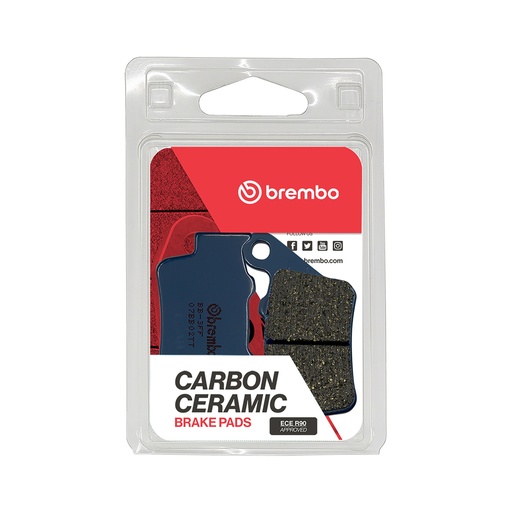 [Brembo] Kit de Pastillas de freno Carbon Ceramic (Carbon Ceramic) (Cerámica) Prime Aprilia Tuareg 660 22-24 || BMW F 800-900 09-24, F CS 650 02-06, F GS 650-700-750-800-850 01-23, F GS Adventure 800-850 14-23… (+8 marcas · 57 modelos)