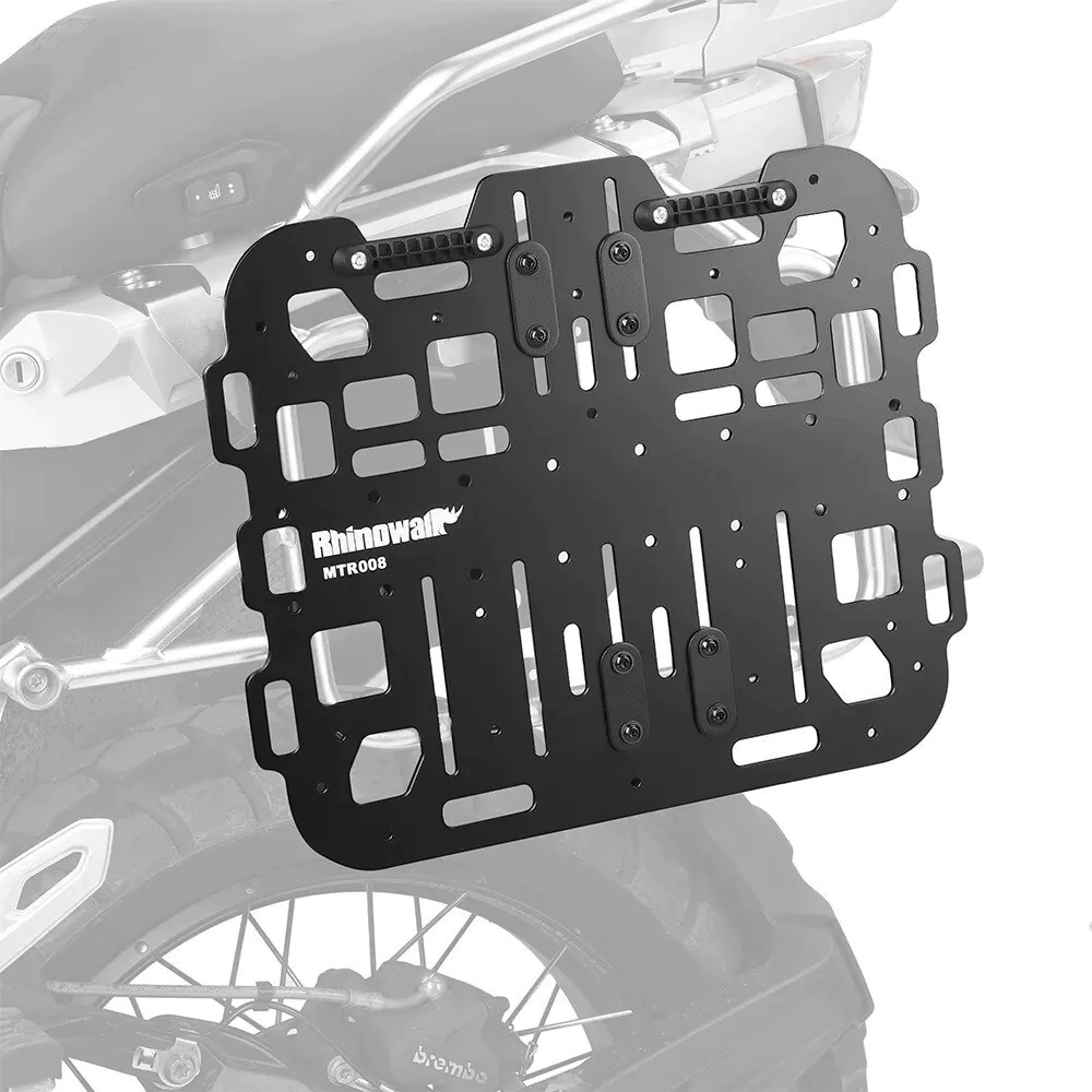 [RHINOWALK] Placa Soporte Lateral Aluminio Color Negro
