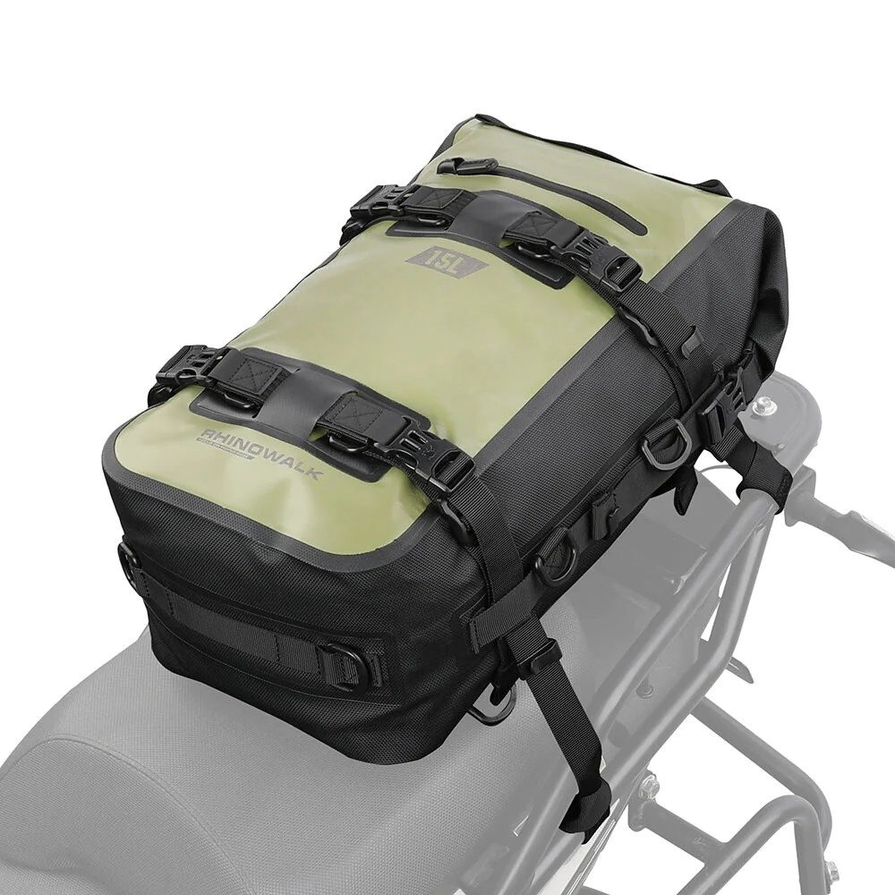 [RHINOWALK] Top case (15L) Mochila Bolso Trasero Modular Impermeable Olive