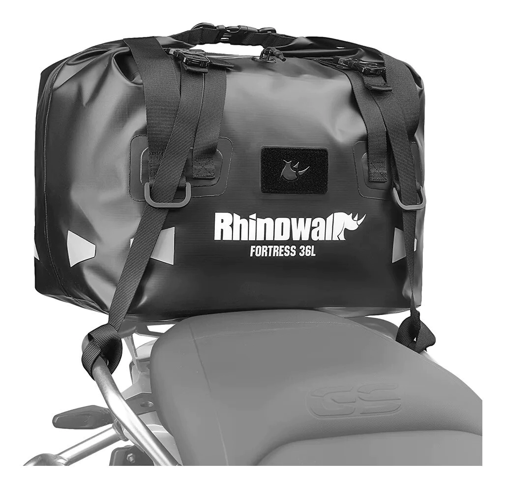 [RHINOWALK] Top case (36L) [Color: Negro] Bolso Trasero Fortress Series