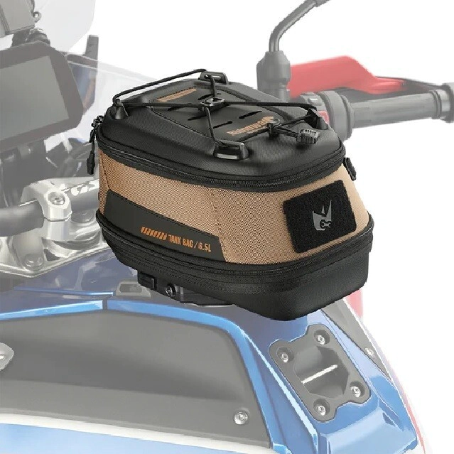 [RHINOWALK] Bolso de tanque Magnetico Expansible 5L-6,5L Mechanic Brown Requiere Anclaje