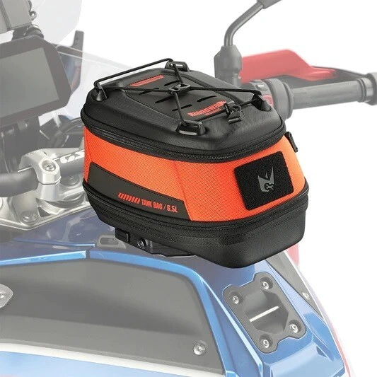 [RHINOWALK] Bolso de tanque Magnetico Expansible 5L-6,5L Mechanic Orange Requiere Anclaje