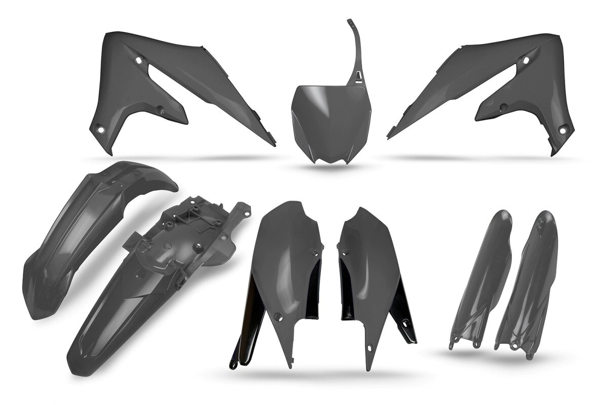[UFO] Kit de plasticos completos [Color: GRIS] YZF 250 19 23 450 18
