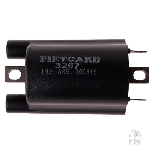 [Pietcard Electronica] Bobina de alta 3267 Universal 2 Salidas Alimentacion 12V TCI