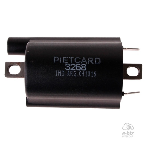 [Pietcard Electronica] Bobina de alta 3268 Universal 1 Salida Izquierda Alimentacion 12V TCI