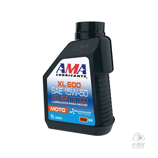 [Ama Oils] Aceite de motor 4T Global XL 600 1 LTS Semisintetico Multigrado
