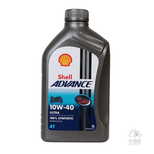 [Shell] Aceite de motor 4T Advance Ultra 10W-40 SNMA2 Sintetico Multigrado