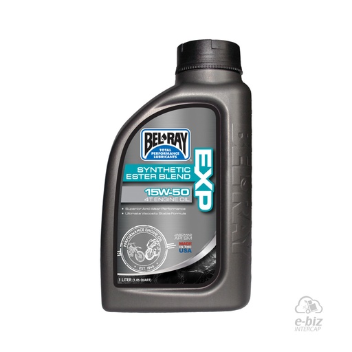 [Bel-Ray] Aceite de motor 4T EXP SYN EST BLD 15W-50 1 LT Semisintetico