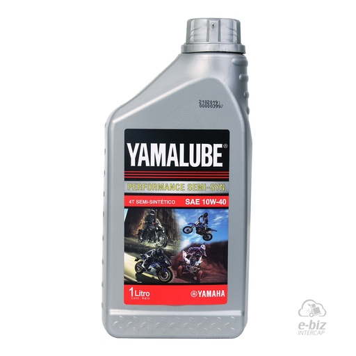 [YAMALUBE] Aceite de motor 4T Semi-Sintetico SAE 10W40 1L