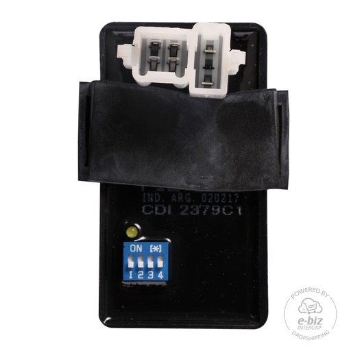 [Pietcard Electronica] CDI alimentacion a Magneto. 2379C1 Dig. Corte Selec. 16C. Det. Aut. Largo Leva LED Ind. DE LIMITADOR DE RPM