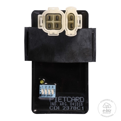 [Pietcard Electronica] CDI alimentacion a Magneto. 2378C1 Dig. Corte Selec. 16C. Det. Aut. Largo Leva LED Ind. DE LIMITADOR DE RPM
