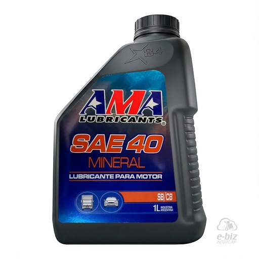 [Ama Oils] Aceite de Caja-Transmision SAE 40 1 LT.