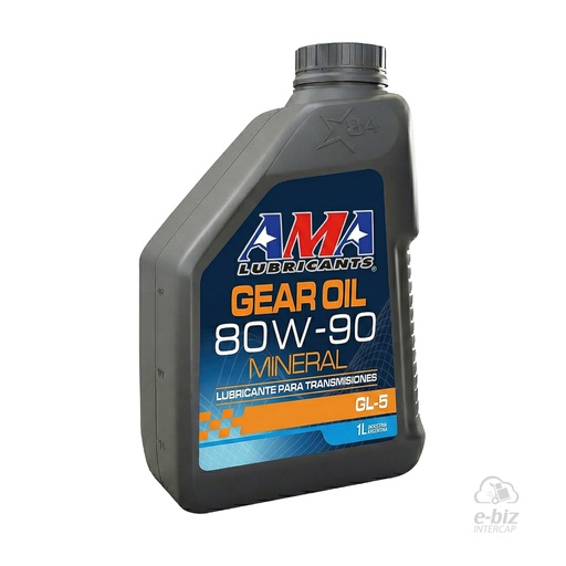 [Ama Oils] Aceite de Caja-Transmision 80W90 GL-5 1LT