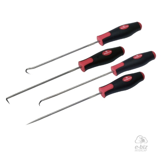 [Bike Service] Herramientas Grandes Taller Set Ganchos Punzon Acero Inoxidable Mango Plastico