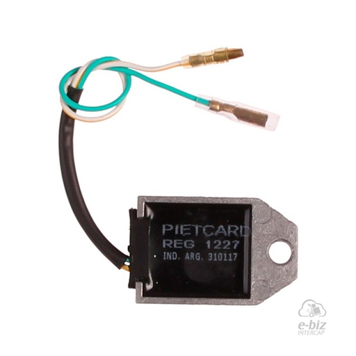 [Pietcard Electronica] Regulador de voltaje [12V] 1227 Estabilizador 2 Carburadores Honda XLX 250 1982, XR 600 85-91 || Honda Cuatriciclo TRX 200