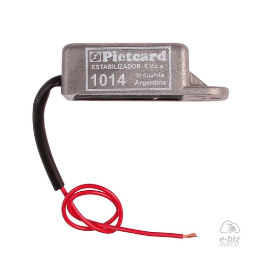 [Pietcard Electronica] Regulador de voltaje [6V] 1014 Estabilizador Cable Universal
