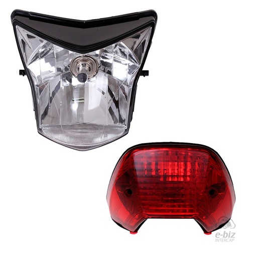 [JFW] Luces y faros Juego Delantero Trasero Honda XR L 150 17-24