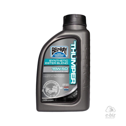 [Bel-Ray] Aceite de motor 4T Thumper RAC SYN EST 15W-50 1 LT Semisintetico