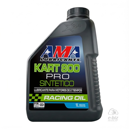 [Ama Oils] Aceite de motor 2T Kart 800 1 Lt-Competicion Karting